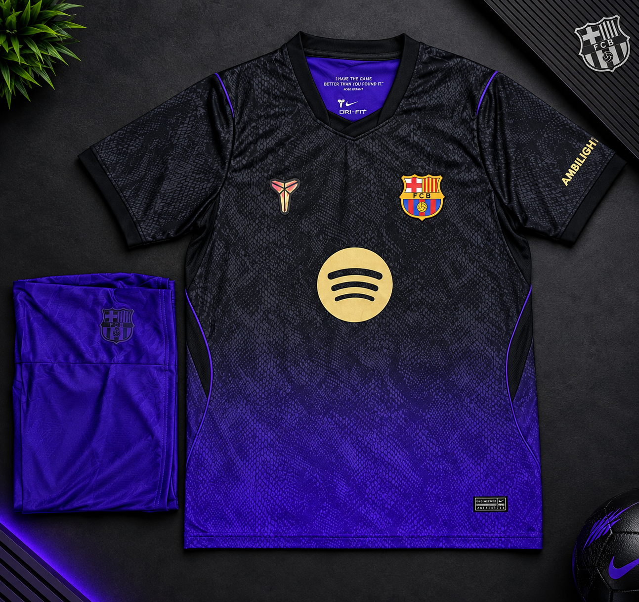 BARCELONA AWAY 2026/27 PREMIUM KIT - Master Quality Football Kit India